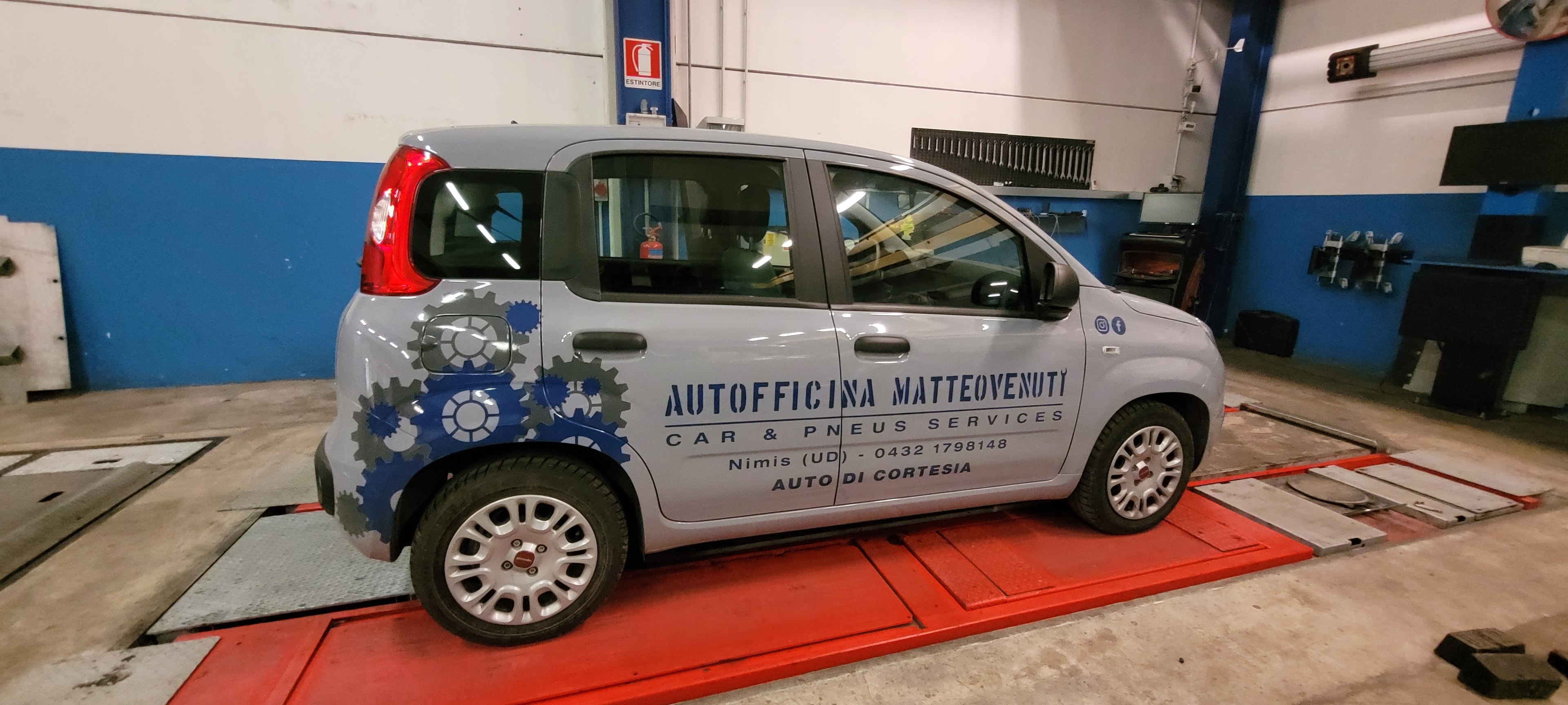 Auto di cortesia disponibili presso l’officina Venuti