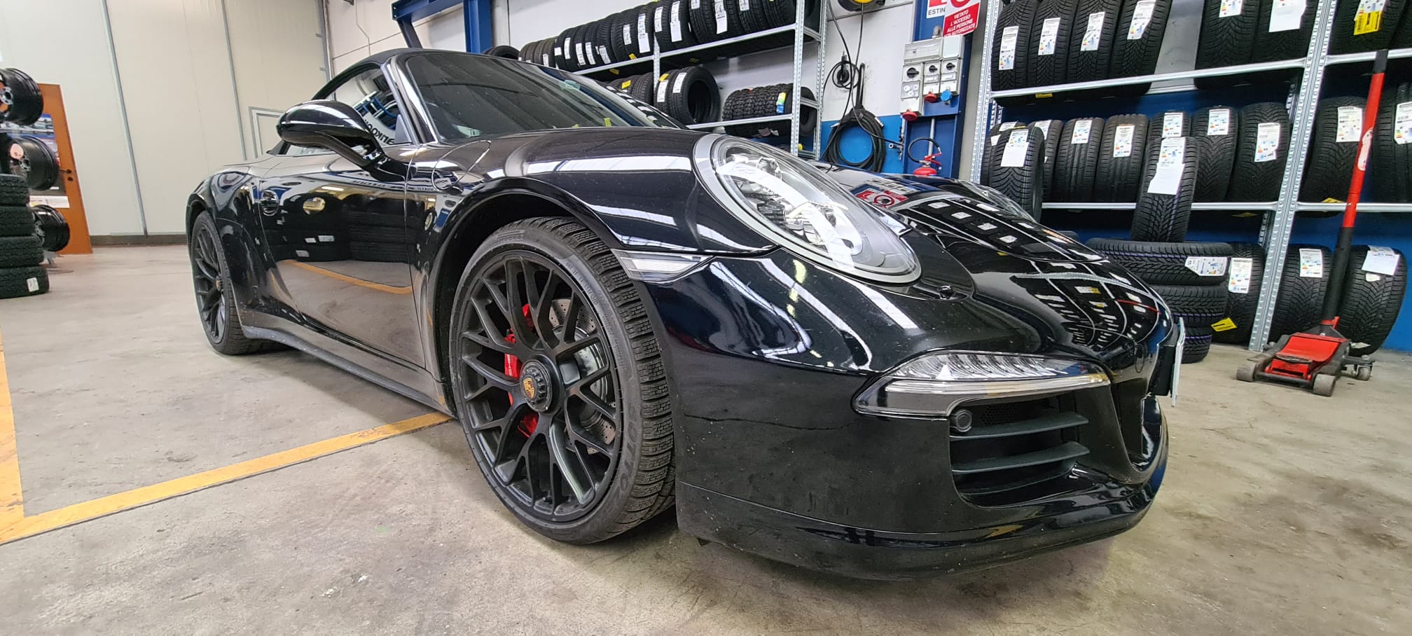 Porsche nell’officina Venuti